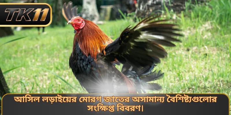 আসিল লড়াইয়ের মোরগ জাতের অসামান্য বৈশিষ্ট্যগুলোর সংক্ষিপ্ত বিবরণ।